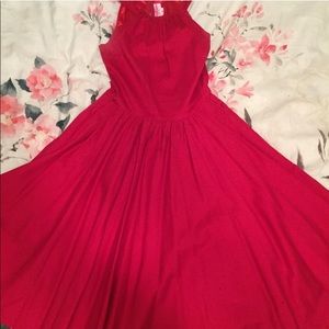 Pinup Couture Harley dress in Red size medium